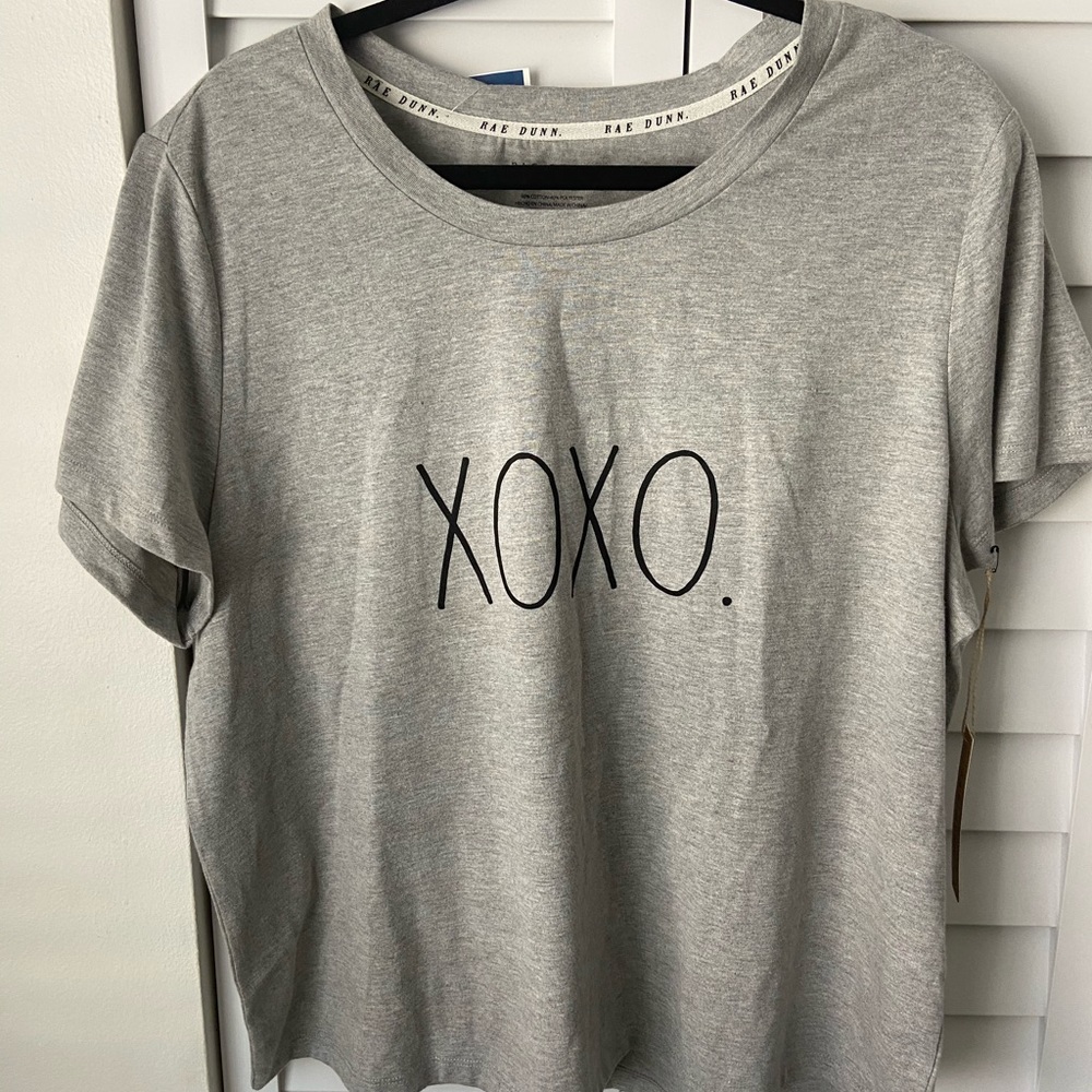 Plus Size Rae Dunn XOXO shirt Valentine’s Day